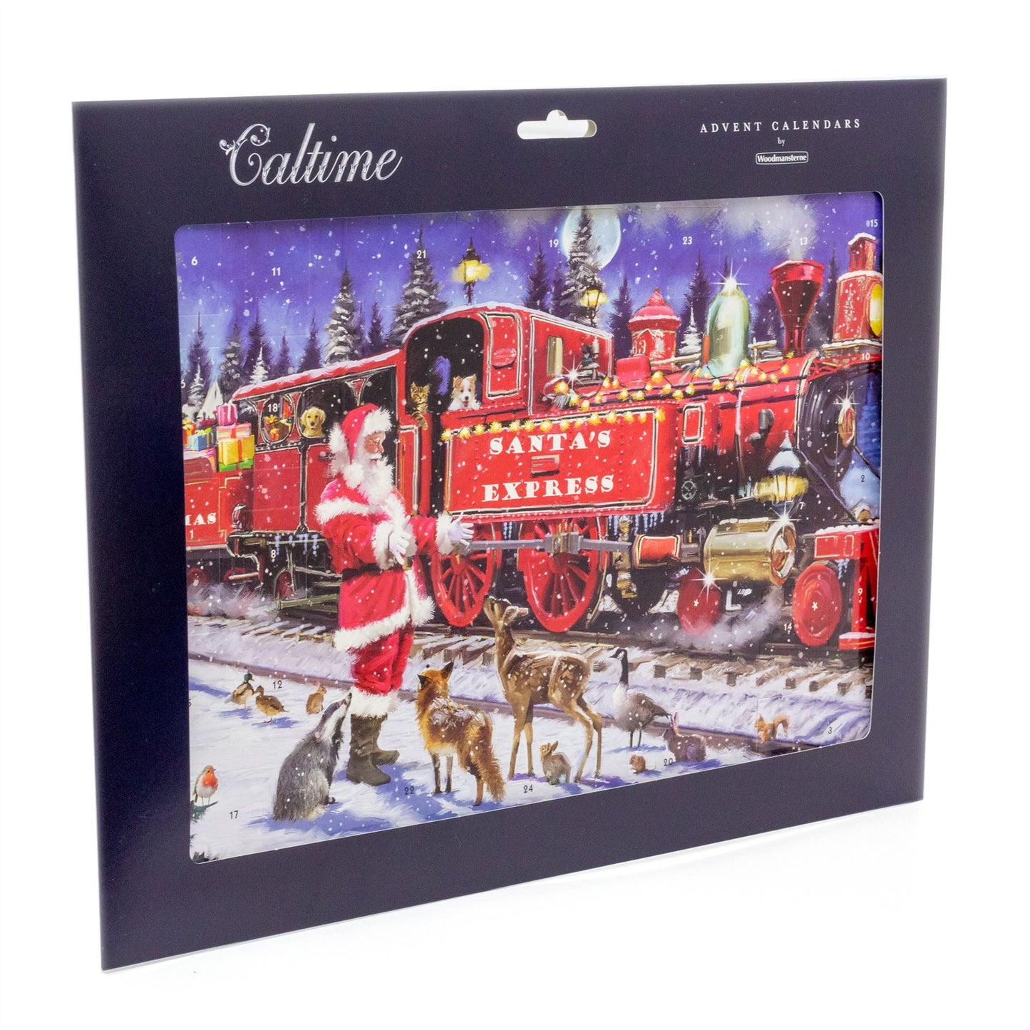 Christmas Advent Calendar Santa's Express | Christmas Train Advent Calendar