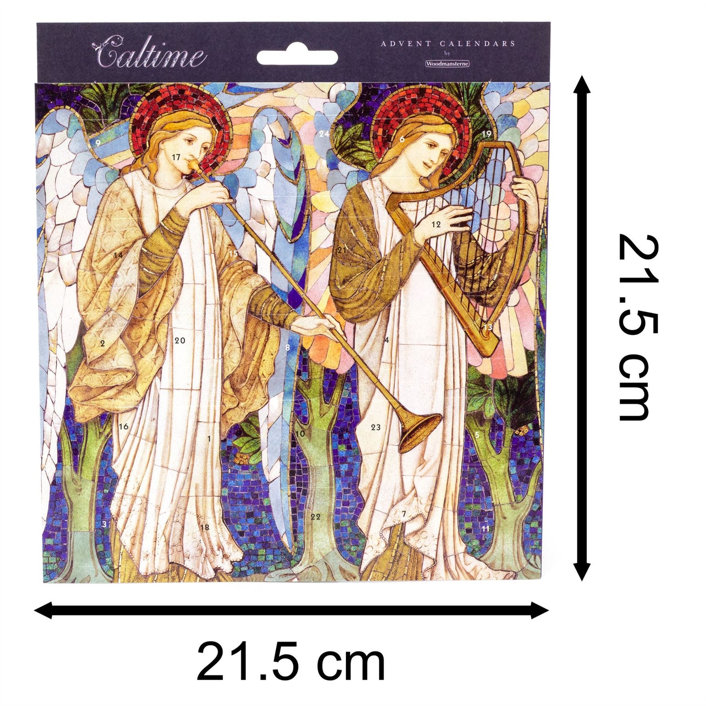 Christmas Advent Calendar Heavenly Angels | Religious Picture Advent Calendar