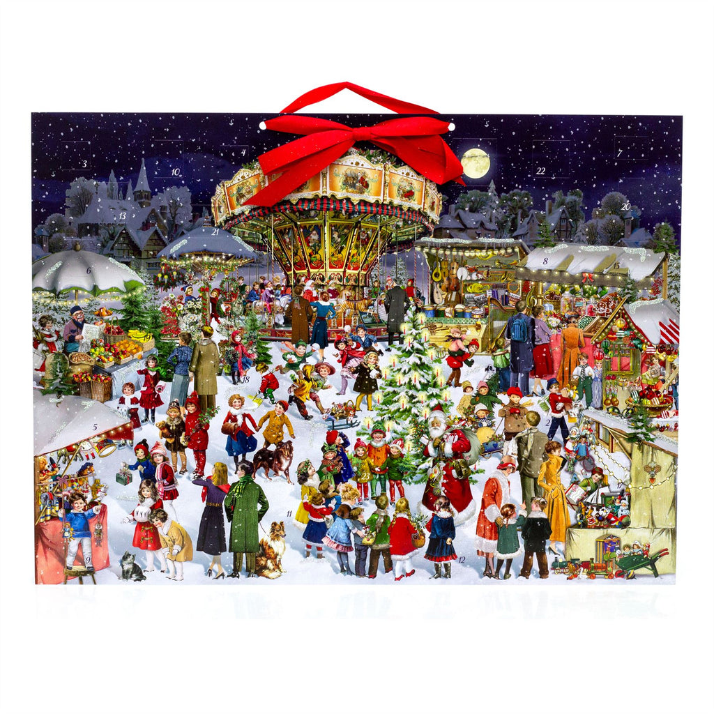 The Christmas Market Christmas Advent Calendar | Vintage Picture Adven ...