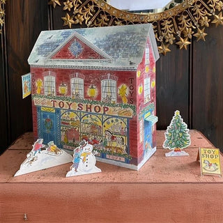 3D Toy Shop Christmas Advent Calendar | Advent Calendar with Pop - Up Characters