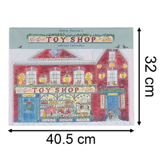 3D Toy Shop Christmas Advent Calendar | Advent Calendar with Pop - Up Characters