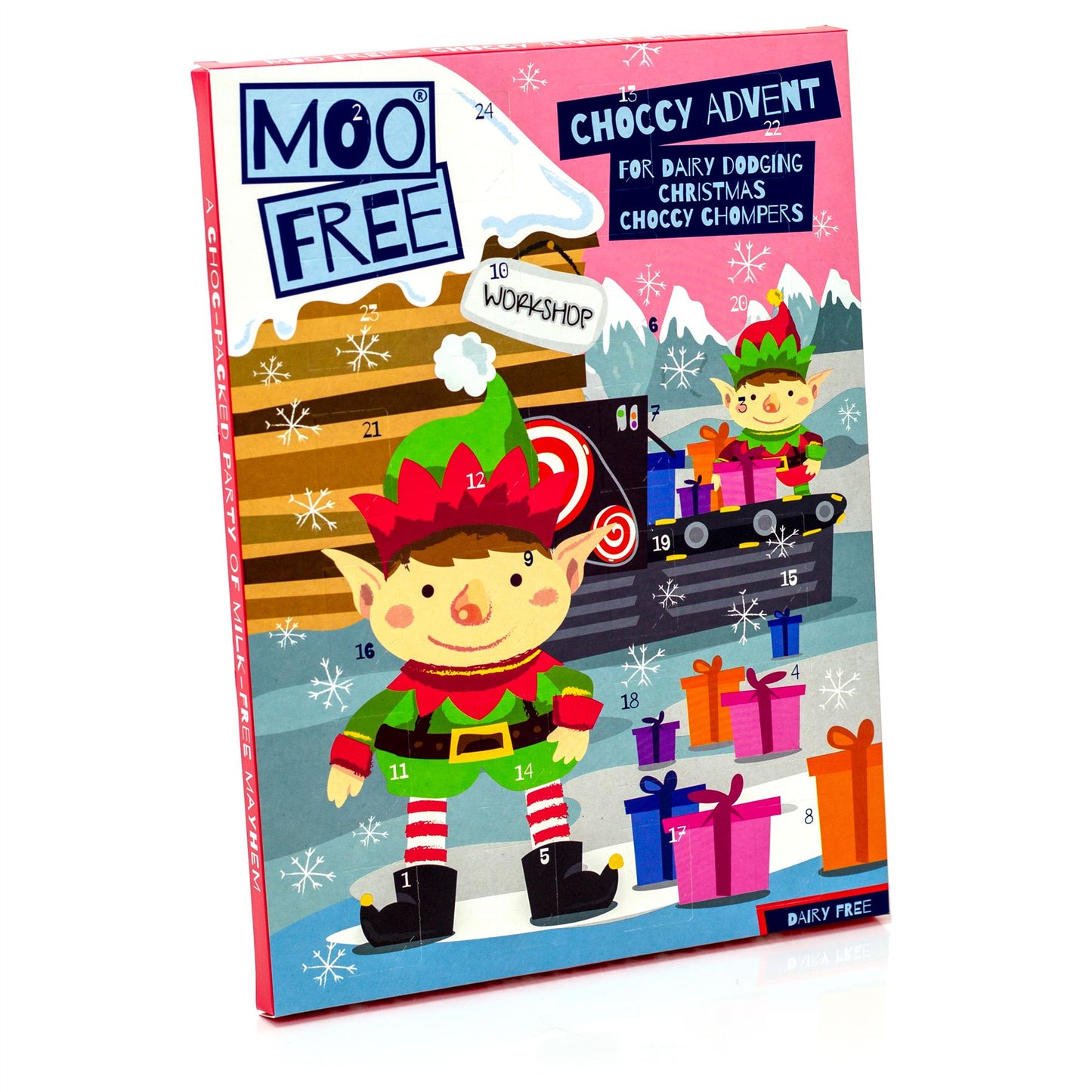 Kids Dairy Free Chocolate Christmas Advent Calendar | Free From Advent Calendar