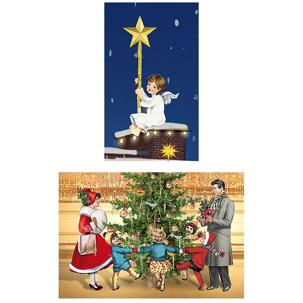 Christmas By The Waterside Christmas Advent Calendar Traditional Advent Calendar