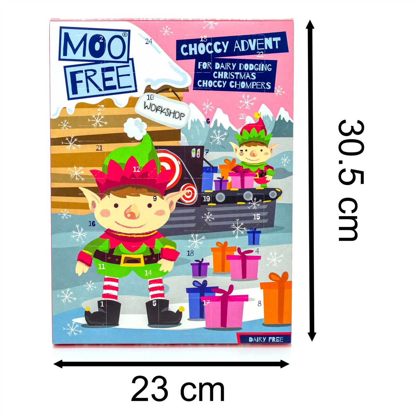 Kids Dairy Free Chocolate Christmas Advent Calendar | Free From Advent Calendar