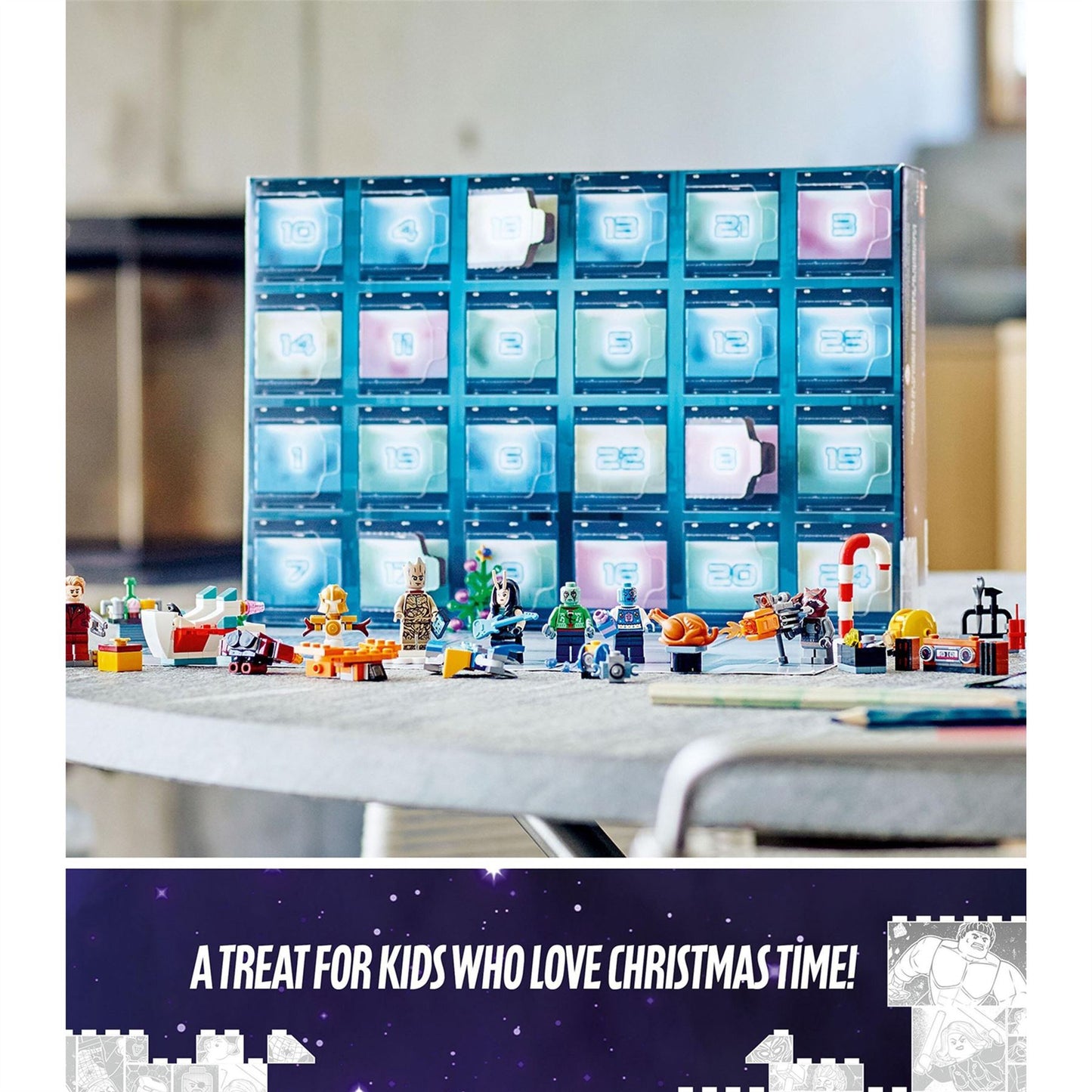 Lego 76231 Marvel Guardian Of The Galaxy Advent Calendar | Lego Advent Calendar