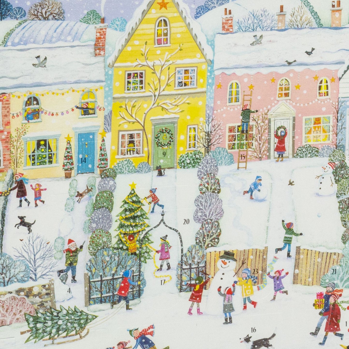 3D Christmas Advent Calendar Christmas Village | Picture Advent Calendar