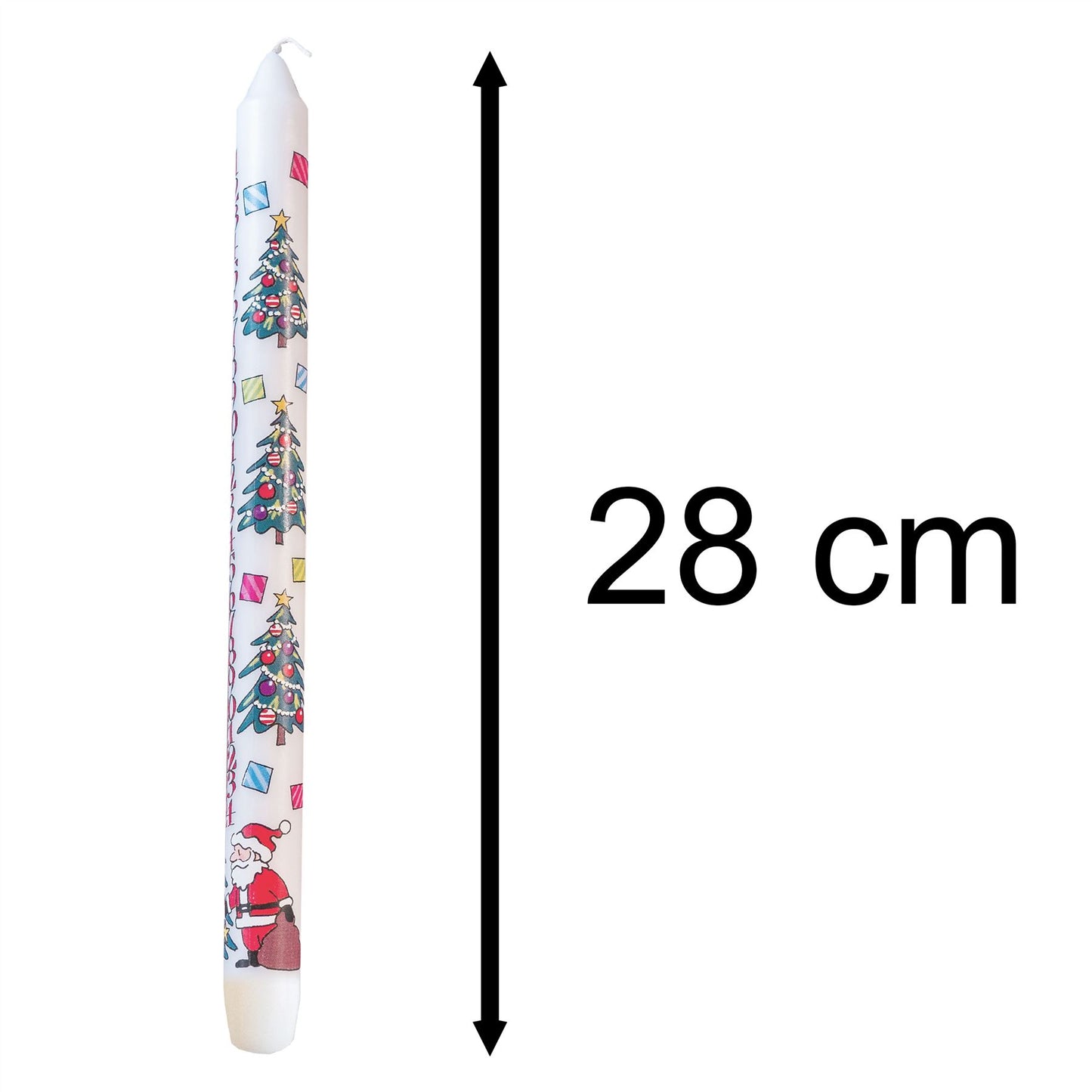 Countdown To Christmas Advent Candle | Advent Christmas Candle - Christmas Tree