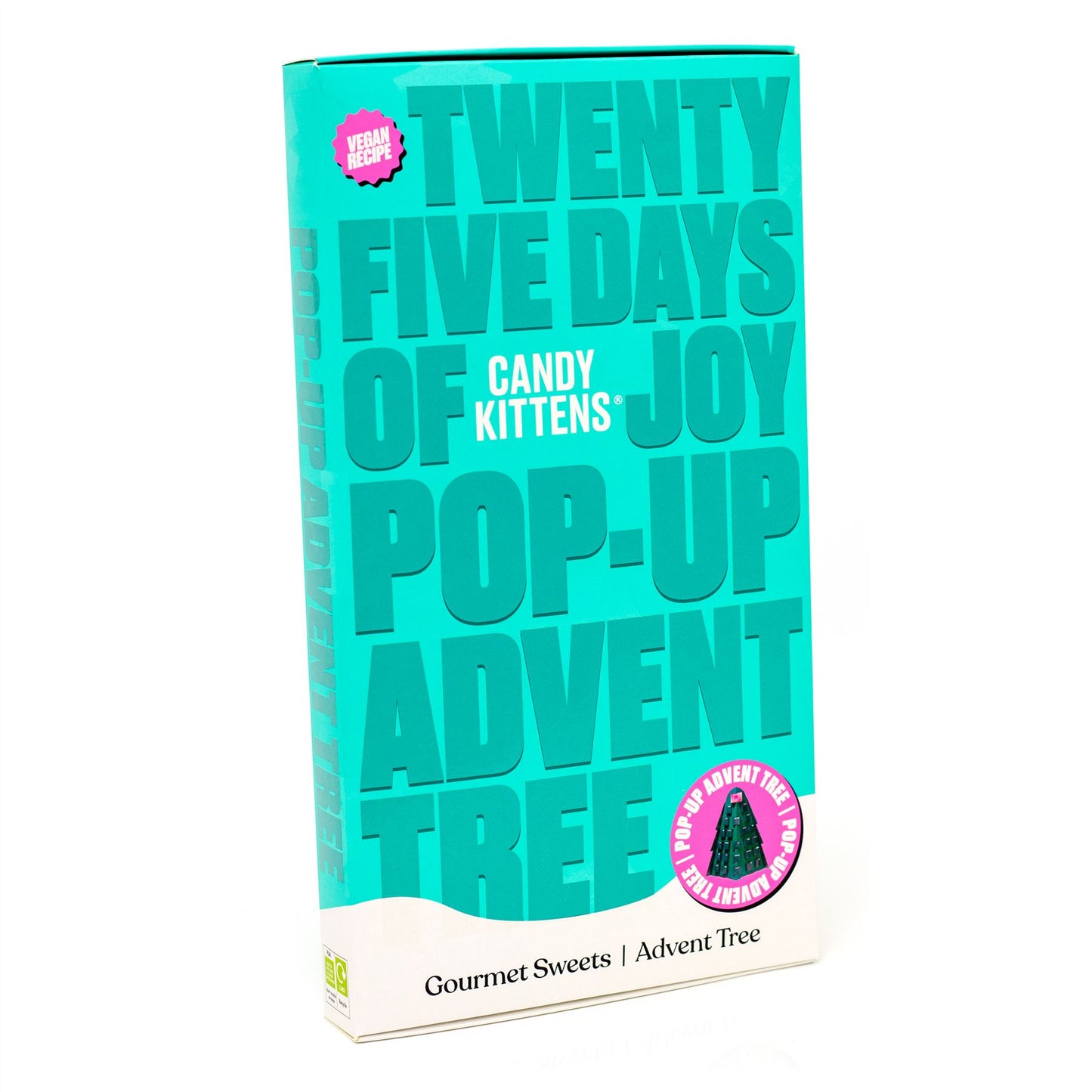3D Pop-up Tree Advent Calendar | Vegan Gourmet Sweets Christmas Calendar