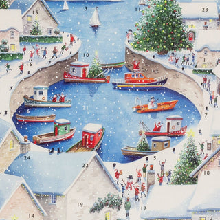 Christmas by the Sea Advent Calendar | Large Traditional Picture Advent Calendar