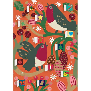 Christmas Chorus Advent Calendar Greetings Card | Christmas Advent Calendar