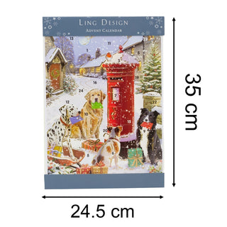Christmas Delivery Advent Calendar | Traditional Christmas Advent Calendar