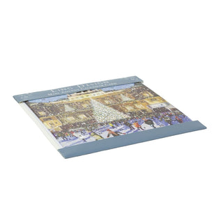 Christmas Skating Advent Calendar Greetings Card | Door Advent Calendar