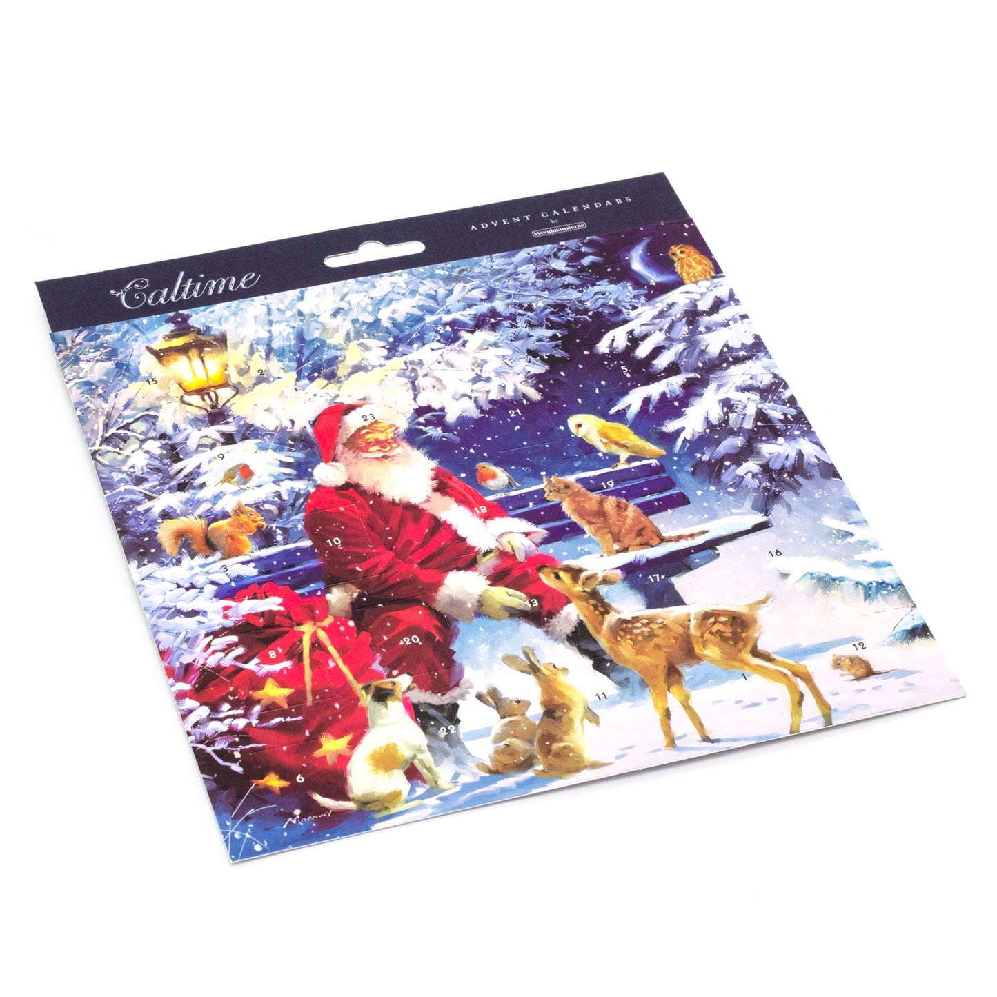 Christmas Advent Calendar Father Christmas | Traditional Picture Advent Calendar