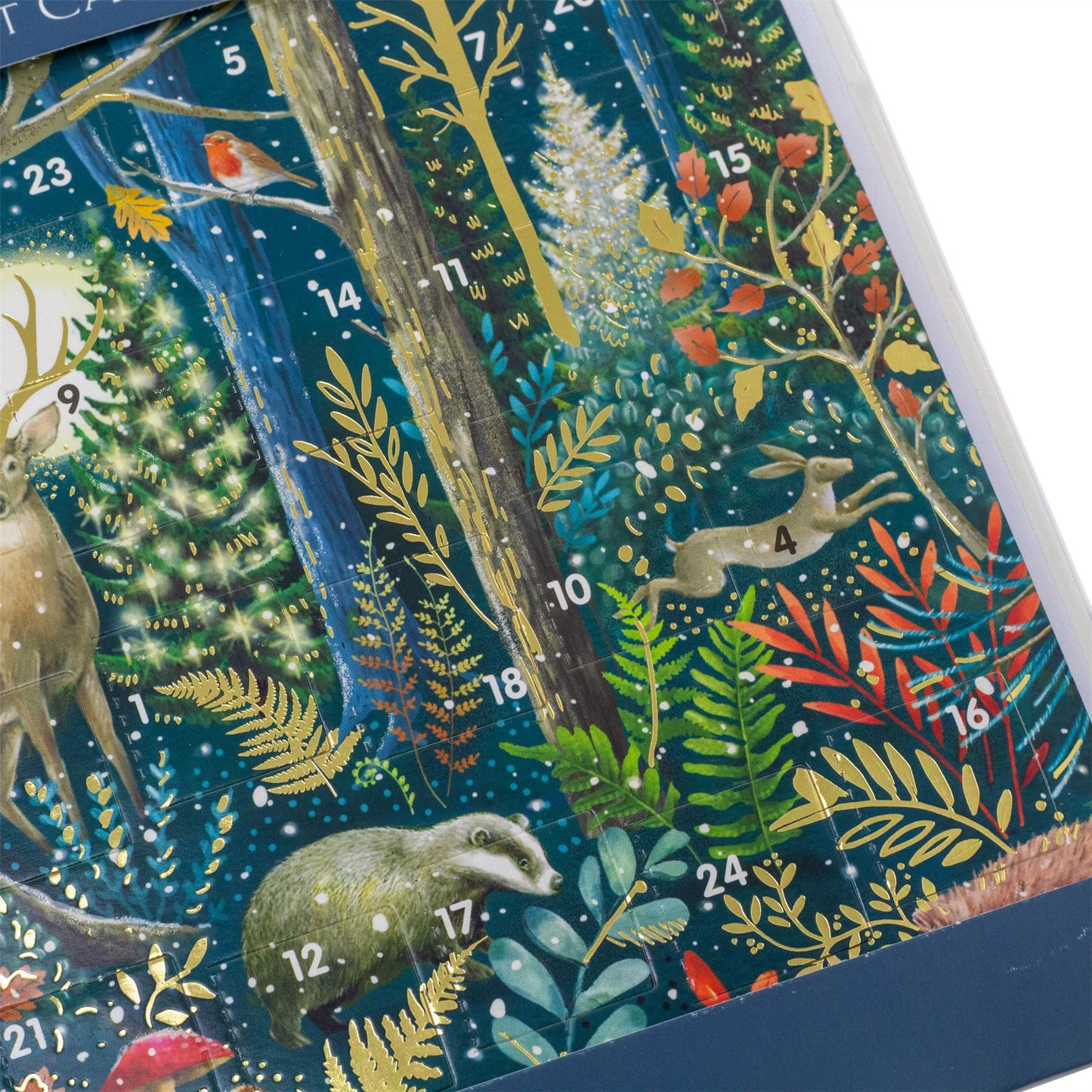 Christmas Advent Calendar Winter Wonderland | Advent Calendar Greetings Card