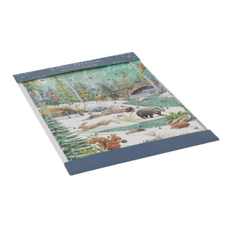 Festive Christmas Advent Calendar | Winter Flora & Fauna Advent Calendar