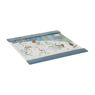 Festive Fun Christmas Advent Calendar Greetings Card | Door Advent Calendar