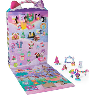 Gabby’s Dollhouse Christmas Advent Calendar for Kids with 24 Surprise Toys