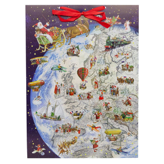 Giving Gift on Christmas Eve | Santa’s Journey Christmas Advent Calendar 52x38cm