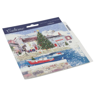 Harbour at Christmas Advent Calendar Greetings Card | Christmas Advent Calendar