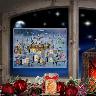 Ice Skating Joys at the Castle Advent Calendar | Christmas Advent Calendar