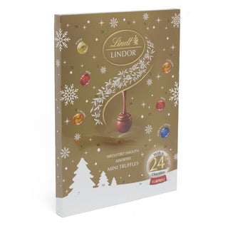 Lindt Lindor Mini Advent Calendar with 24 Truffles | Chocolate Advent Calendar