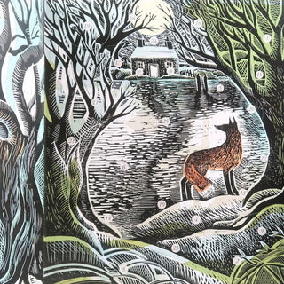 Midnight Fox Christmas Advent Calendar | 3D Woodland Picture Advent Calendar