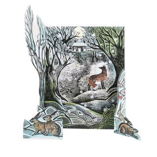 Midnight Fox Christmas Advent Calendar | 3D Woodland Picture Advent Calendar