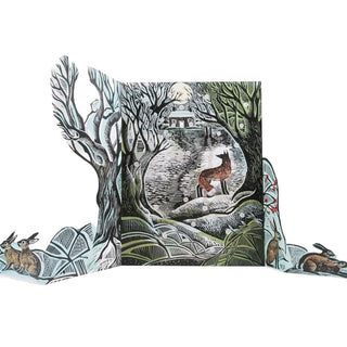 Midnight Fox Christmas Advent Calendar | 3D Woodland Picture Advent Calendar