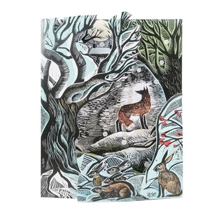 Midnight Fox Christmas Advent Calendar | 3D Woodland Picture Advent Calendar