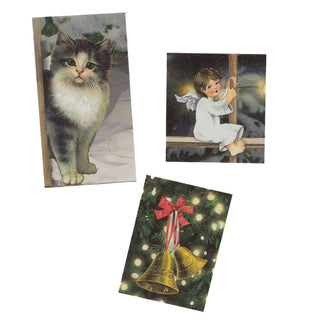 Nostalgic Christmas Toy Shop Advent Calendar with 24 Festive Windows & Ribbon