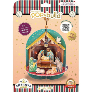 Pop & Build - Nativity Countdown | 3D Pop - up Christmas Advent Calendar