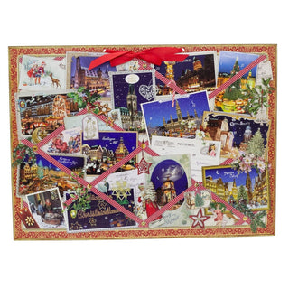 Postcards from Christmas Markets Advent Calendar | Large Advent Calendar 52x38cm