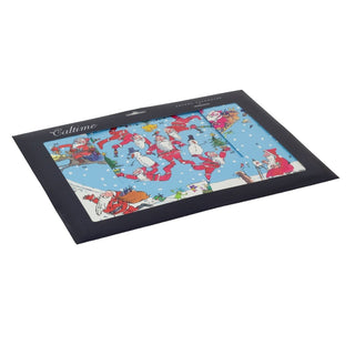 Quentin Blake Active Santa Christmas Advent Calendar 3D Fold - Out Advent Calendar