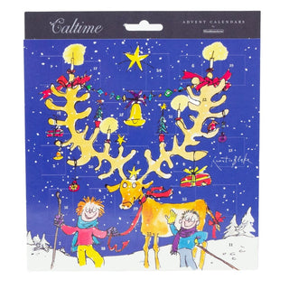 Quentin Blake Christmas Advent Calendar | Reindeer Christmas Advent Calendar