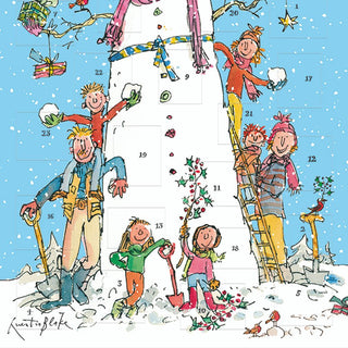 Quentin Blake Christmas Advent Calendar | Snowman Christmas Advent Calendar