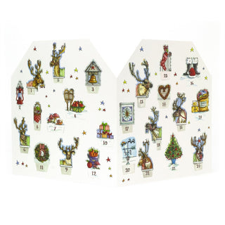 Reindeer Stables Christmas Advent Calendar | Slot - in Interactive Advent Calendar