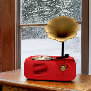 Retro Gramophone Musical Advent Calendar | Music Box Christmas Advent Calendar