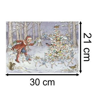 Snow Fairies Christmas Advent Calendar | Traditional Picture Advent Calendar