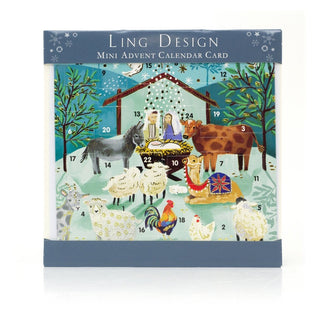 The Nativity Christmas Advent Calendar Greetings Card | Door Advent Calendar