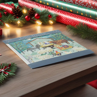 The Nativity Christmas Advent Calendar Greetings Card | Door Advent Calendar