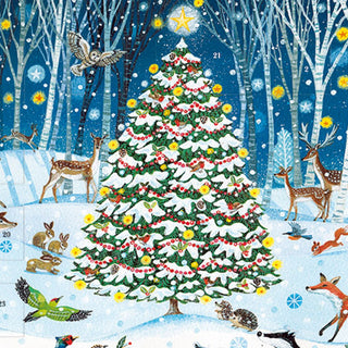 Winter Wonderland Christmas Advent Calendar Traditional Picture Advent Calendar