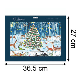 Winter Wonderland Christmas Advent Calendar Traditional Picture Advent Calendar
