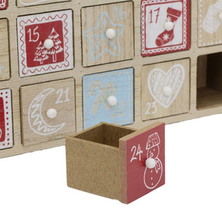 Winter Wonderland House Christmas Advent Calendar | Wooden Advent Calendar