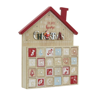 Winter Wonderland House Christmas Advent Calendar | Wooden Advent Calendar