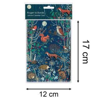 Winter's Tale Advent Calendar Greetings Card | Christmas Advent Calendar 12x17cm
