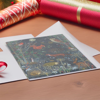 Winter's Tale Advent Calendar Greetings Card | Christmas Advent Calendar 12x17cm