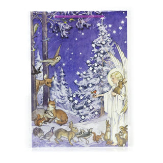 Woodland Angel Christmas Advent Calendar | Traditional Picture Advent Calendar