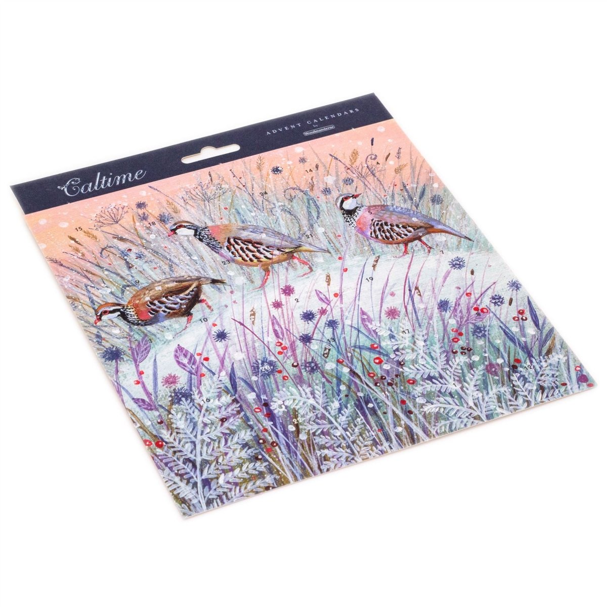 Christmas Advent Calendar 3 Partridges | Traditional Picture Advent Calendar