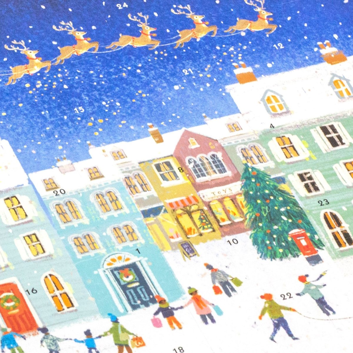 Christmas Advent Calendar Christmas Eve | Traditional Picture Advent Calendar