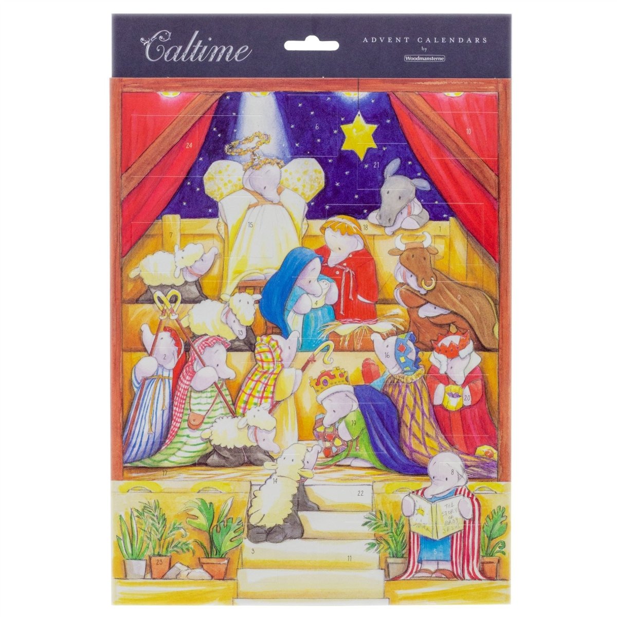 Christmas Advent Calendar Elephant Nativity Play | Picture Advent Calendar